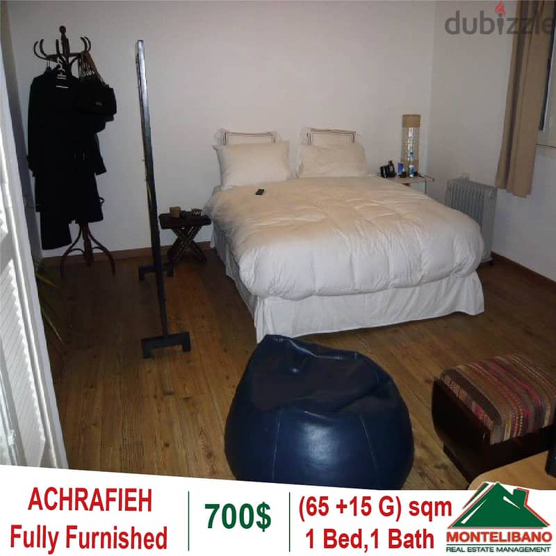 65 Sqm Fully Furnished Apartment for rent in Achrafieh!! 4