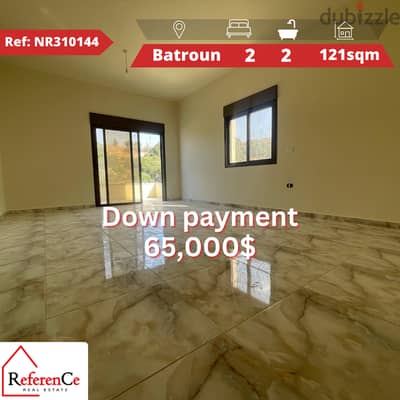 New apartment with facilities in Batroun شقة جديدة مع مرافق في البترون