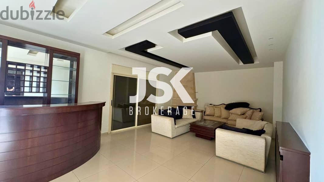 L16460-Spacious & Decorated Apartment For Rent in Beit Meri 0