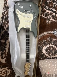 electric guitar with box 0