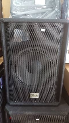 2 speaker 12 inch fidek new not used 0