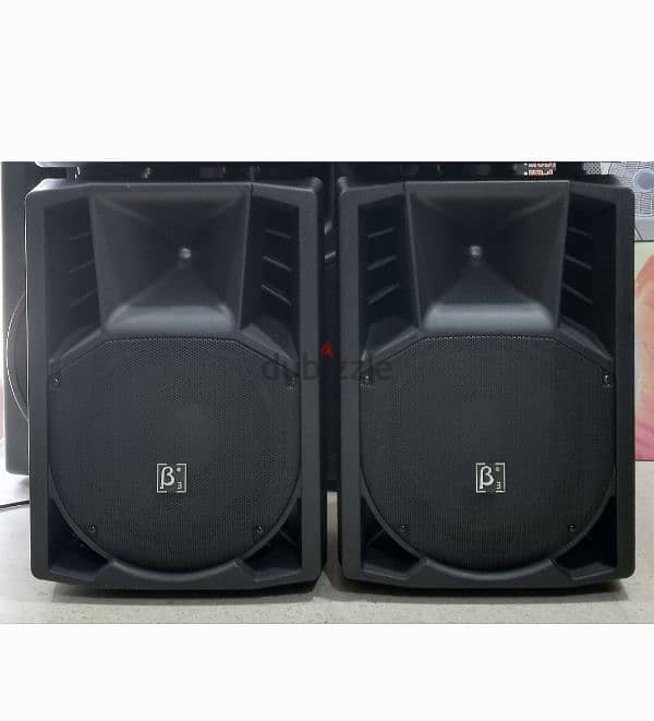 2 speaker 15 inch not powered new not used 0