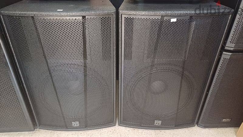 2 speaker 15 inch martin not powered 0