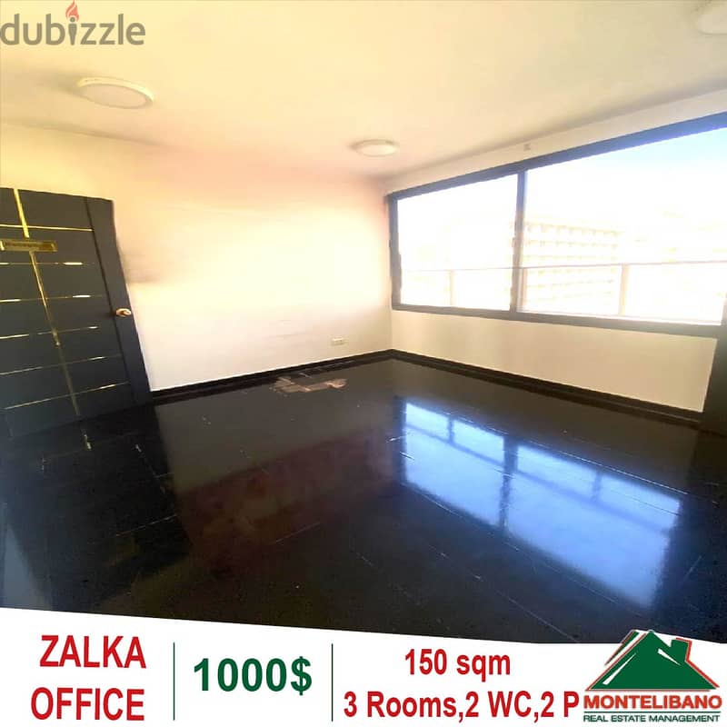 Office for rent in Zalka with open Sea View!! 2