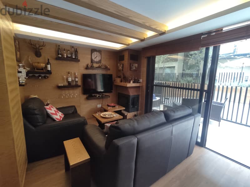 RWK210CS - 80 SQM Brand new chalet duplex For Sale  In Kfardebian 3