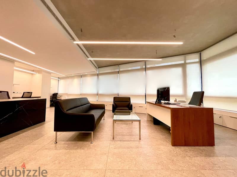 JH24-3726 Furnished Office 110m for rent with Terrace | Plug n play 1