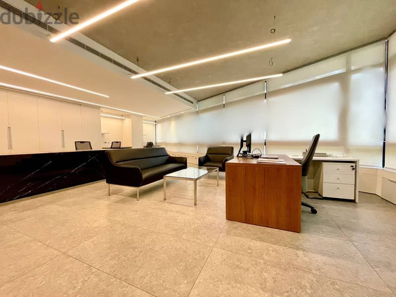 JH24-3726 Furnished Office 110m for rent with Terrace | Plug n play 4