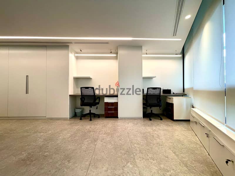 JH24-3726 Furnished Office 110m for rent with Terrace | Plug n play 6