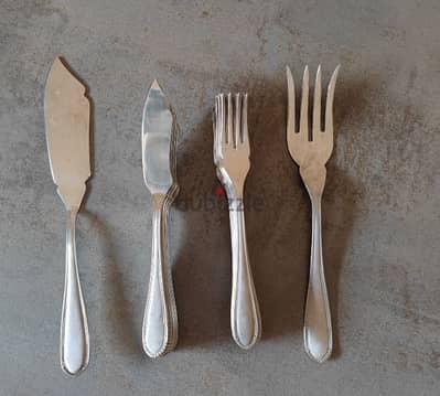 inox fish cutlery set