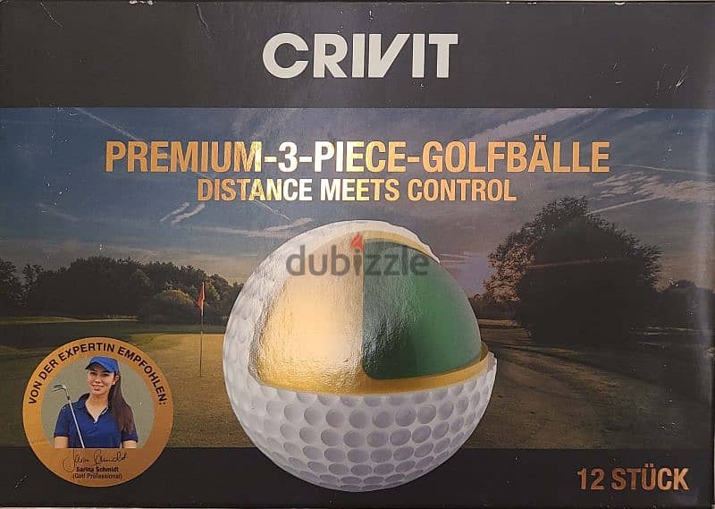 Crivit Golf Ball ( 12pc ) 0