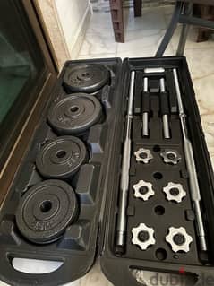 50 kilo dumbbells set 0