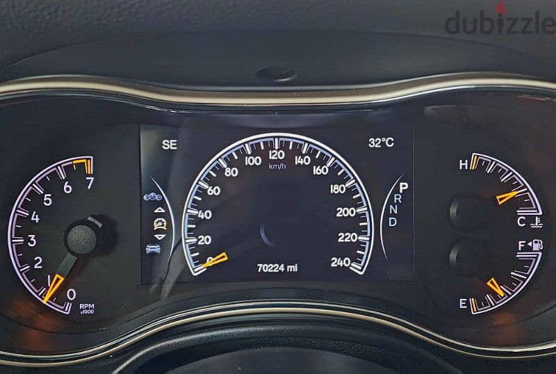 JEEP Grand Cherokee 2017 LIMITED V6 4WD 70000 miles اجنبي شبه جديد 18