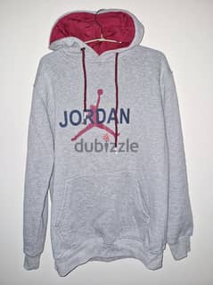 Grey Jordan Hoodie 0