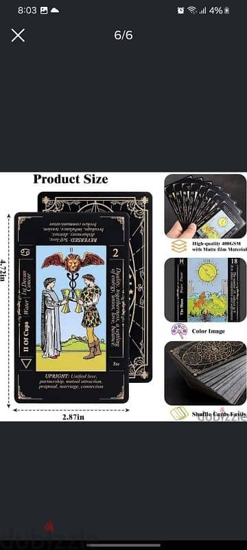 Tarot Cards With Guide Book 2