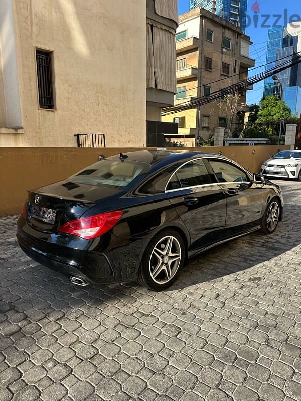 Mercedes CLA 250 AMG-line 2015 black on black (clean carfax) 4