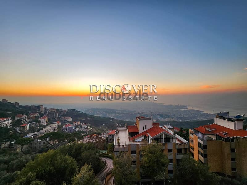 Panoramic Sea View Apartment in Beit Merry 1