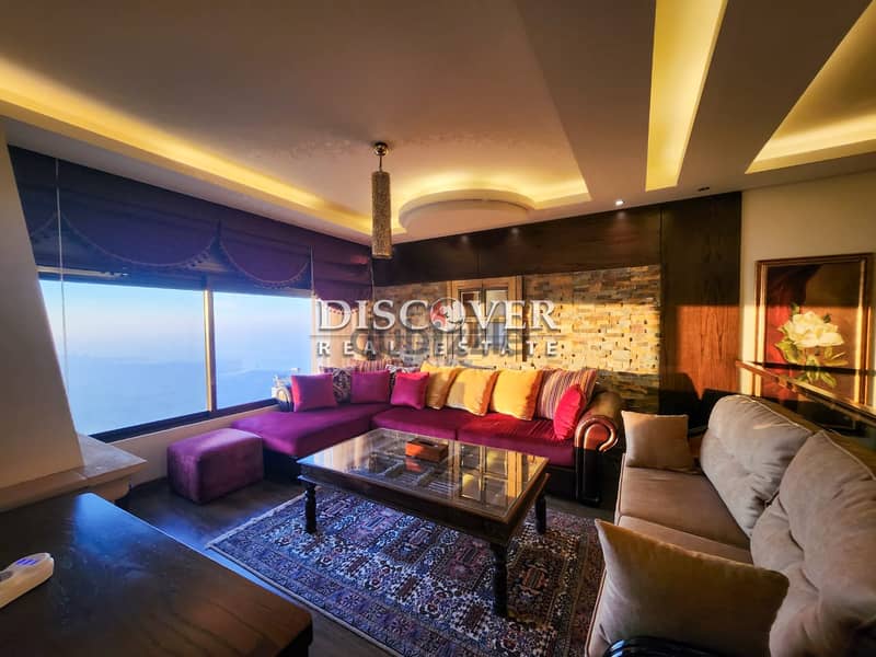 Panoramic Sea View Apartment in Beit Merry 4