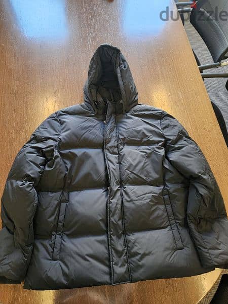 Feather and down coat for men 0