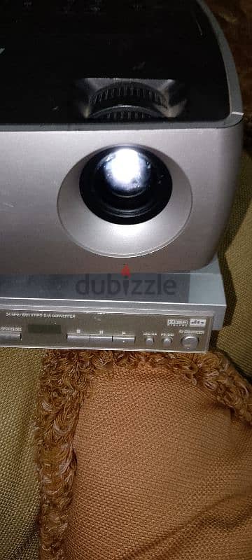 in focus projector+ DVD player 7