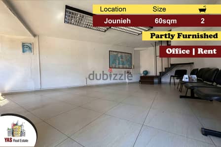 Jounieh 60m2 | Two Floors | Office | Equipped | Prime Location | EH |