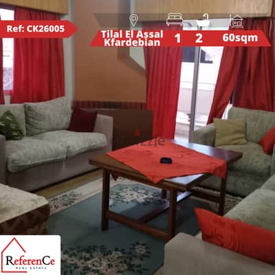 Furnished chalet in kfardebian شاليه مفروش في كفردبيان