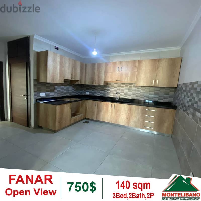 Apartment for rent in Fanar with an Open View!! 1