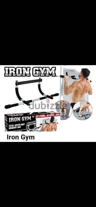 Iron Gym barre fixe NEW 14$