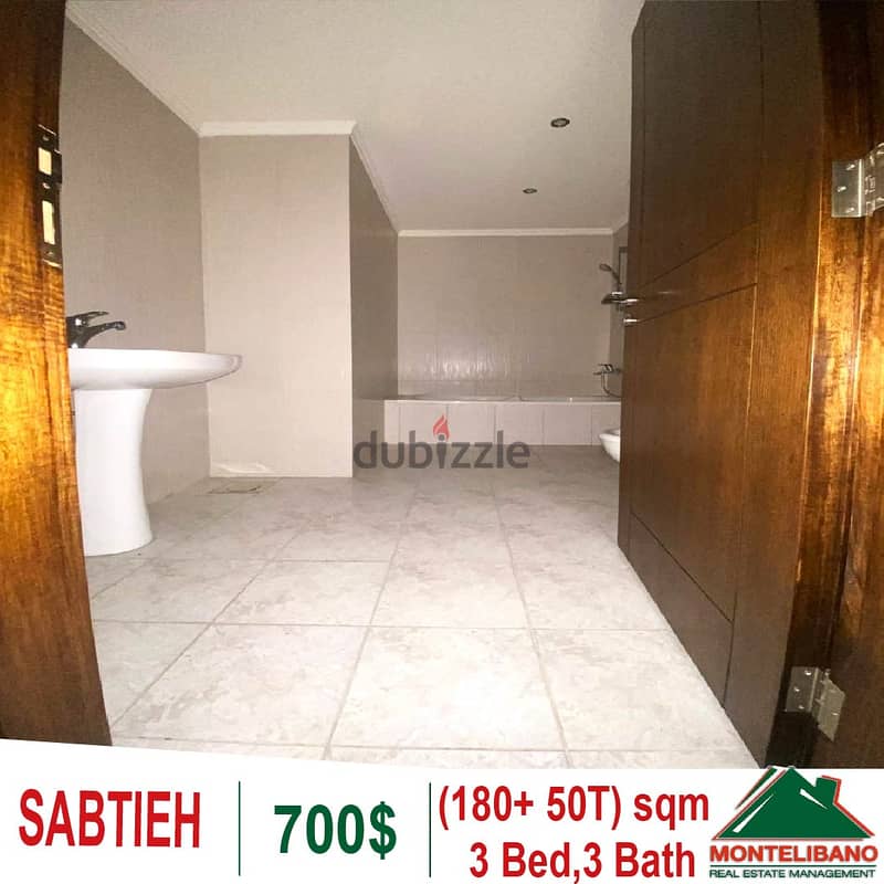 180 Sqm Apartment for rent in Sabtieh with Terrace!! 4