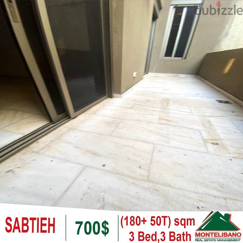 180 Sqm Apartment for rent in Sabtieh with Terrace!! 6