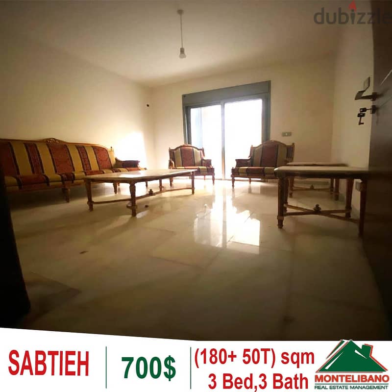 180 Sqm Apartment for rent in Sabtieh with Terrace!! 7