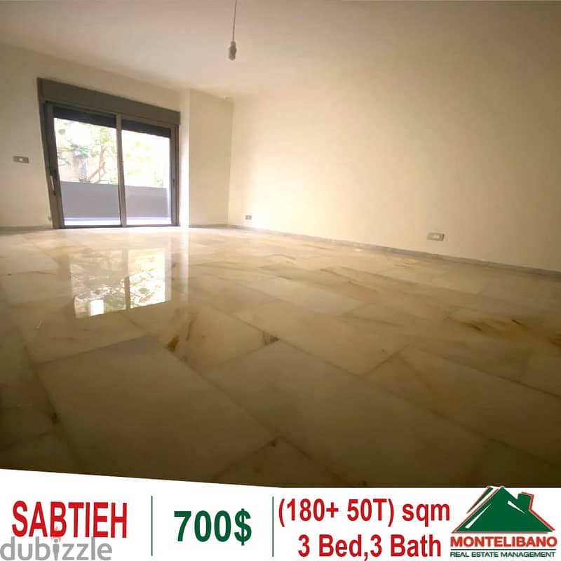 180 Sqm Apartment for rent in Sabtieh with Terrace!! 8