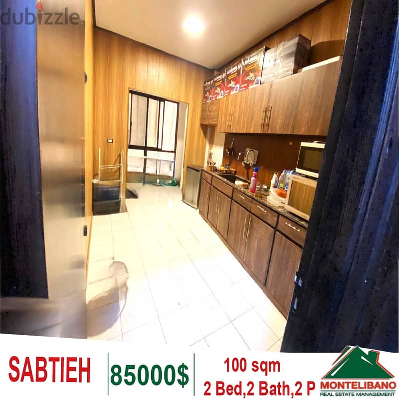 100 Sqm Apartment for sale in Sabtieh !! 2