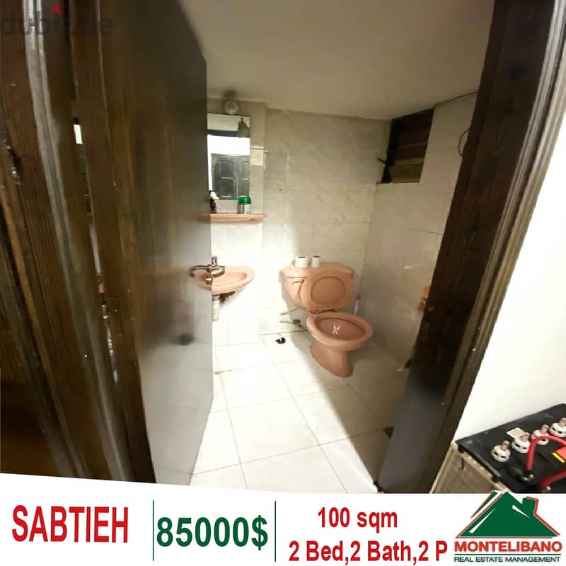 100 Sqm Apartment for sale in Sabtieh !! 3