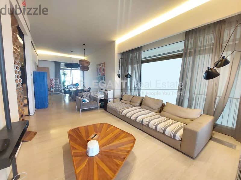 Flat for Rent | Spacious with Panoramic Sea View | Achrafieh 0