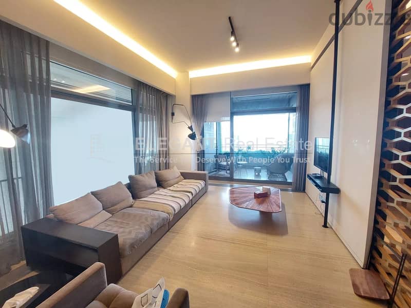 Flat for Rent | Spacious with Panoramic Sea View | Achrafieh 2