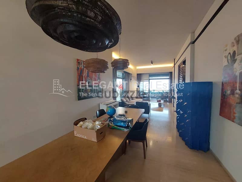 Flat for Rent | Spacious with Panoramic Sea View | Achrafieh 3