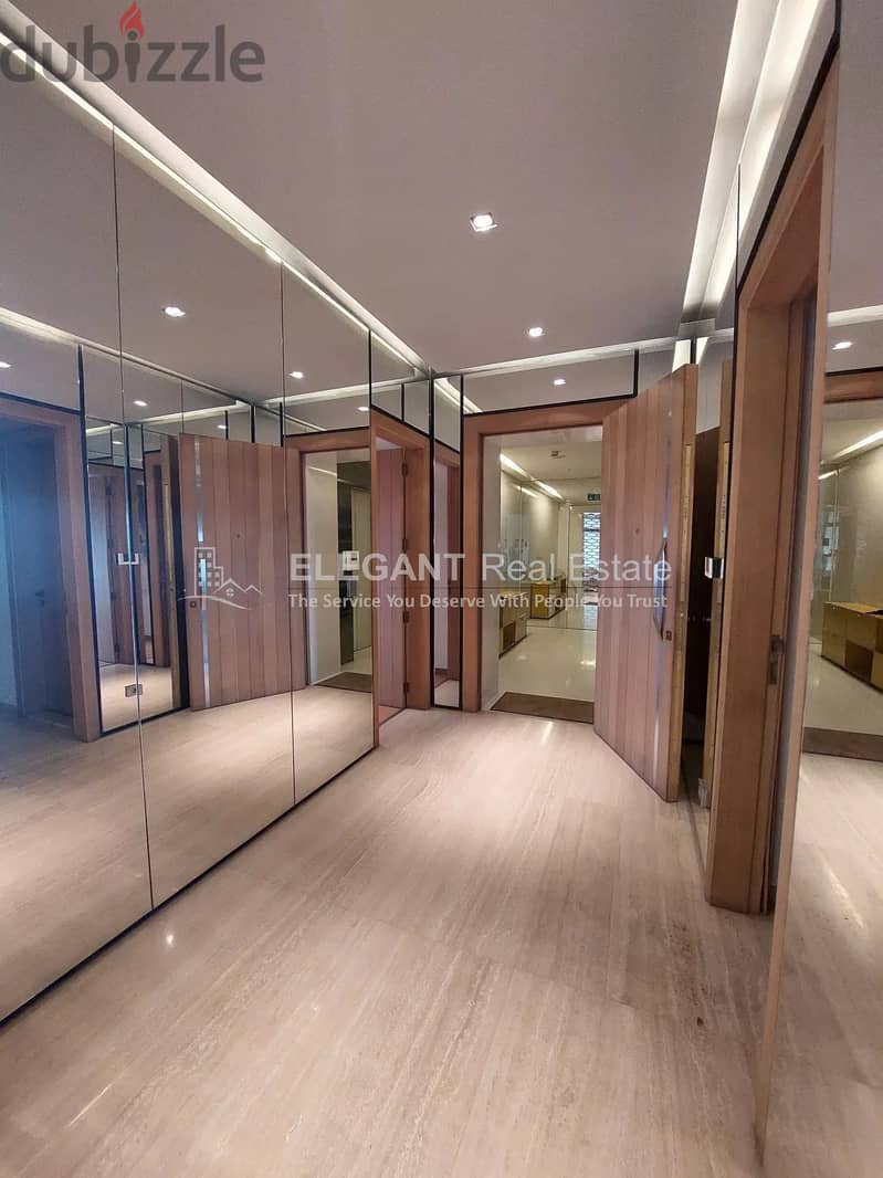 Flat for Rent | Spacious with Panoramic Sea View | Achrafieh 5