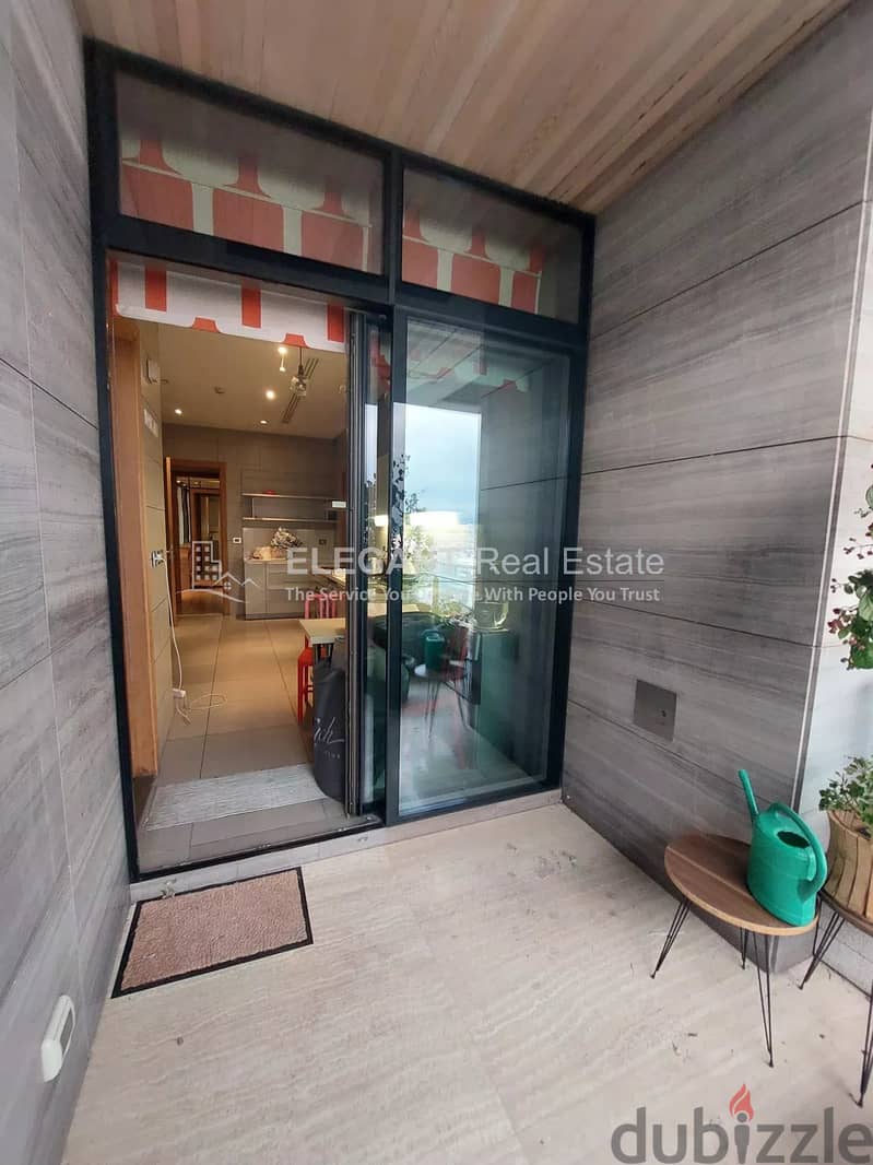 Flat for Rent | Spacious with Panoramic Sea View | Achrafieh 10