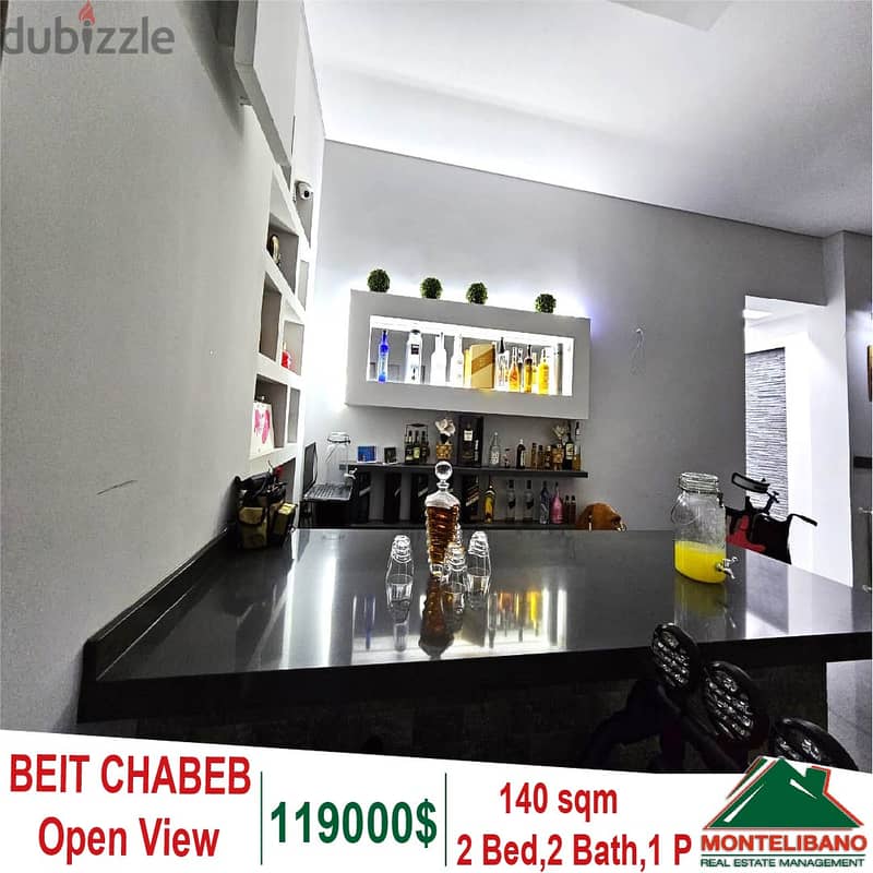 140 Sqm Apartment for sale in BEIT CHABEB with Open View  !! 0