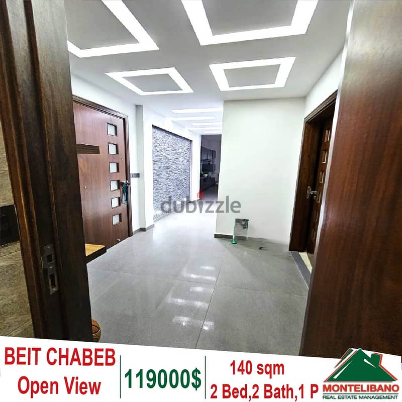 140 Sqm Apartment for sale in BEIT CHABEB with Open View  !! 1