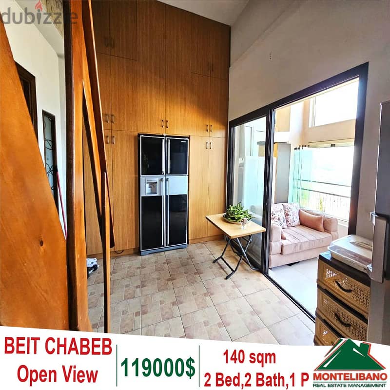 140 Sqm Apartment for sale in BEIT CHABEB with Open View  !! 3