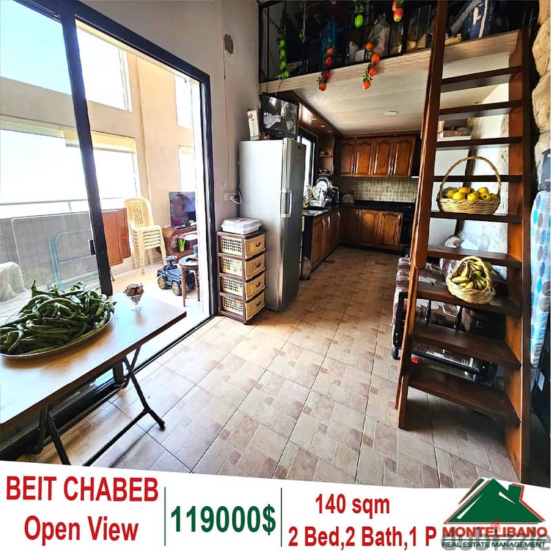 140 Sqm Apartment for sale in BEIT CHABEB with Open View  !! 4