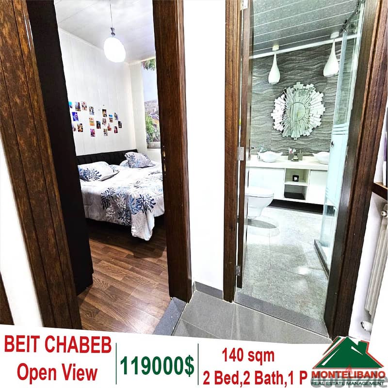 140 Sqm Apartment for sale in BEIT CHABEB with Open View  !! 5