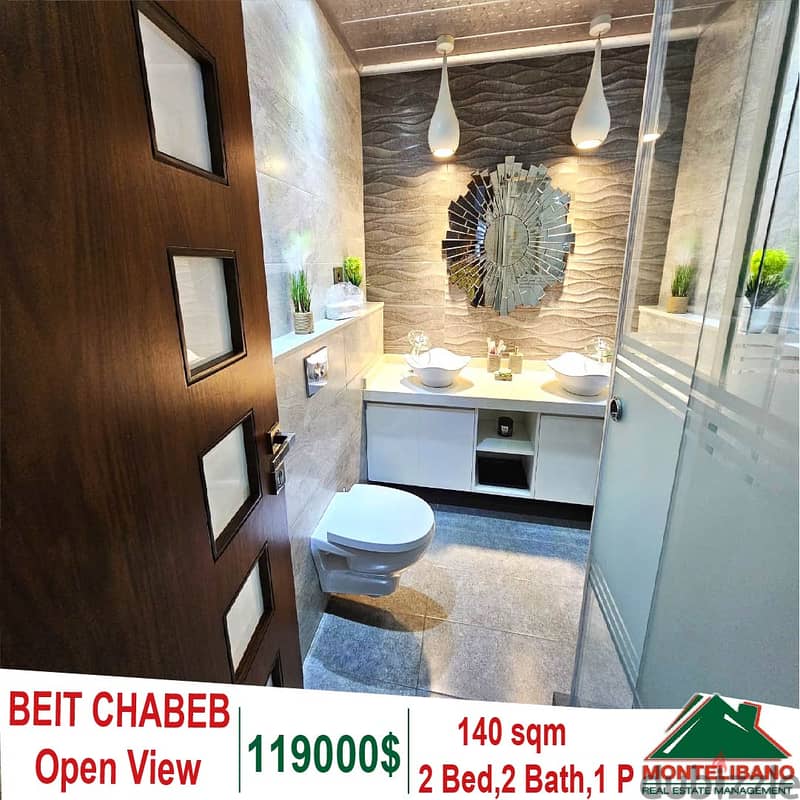 140 Sqm Apartment for sale in BEIT CHABEB with Open View  !! 6