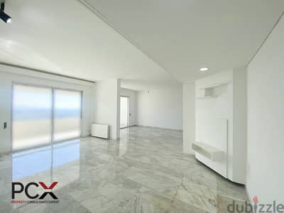 Apartment For Rent In Achrafieh | Newly Renovated | Open Mountain View