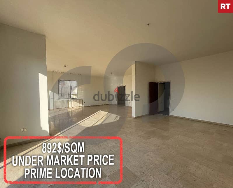 Sea view, prime location , baabda/بعبدا  REF#RT114657 0