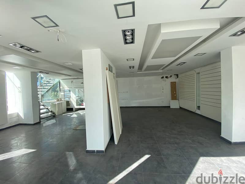 Kaslik/ Shop Duplex for rent - الكسليك / محل دوبلكس للإيجار 1