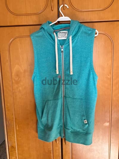 JACK & JONES NO SLEEVES HOODIE