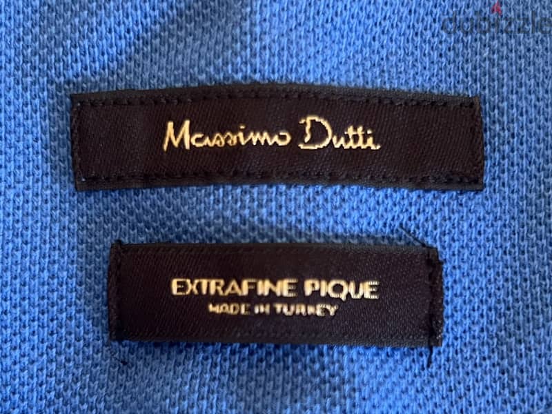 MASSIMO DUTTI COTTON POLO SHIRT 2