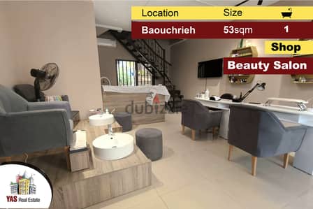 Baouchrieh 53m2 | Shop | Decorated | 2 floors | Equipped | AA |